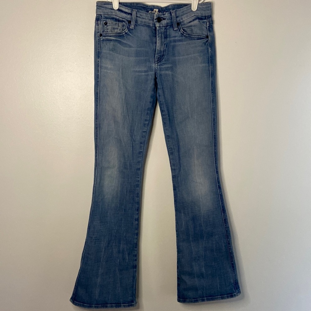 7 For All Mankind “A” Pocket Flare Jeans
 size 27 mid rise